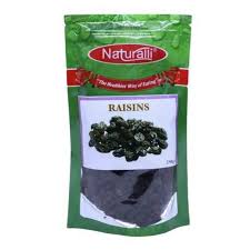 NATURALLI RAISINS 250G