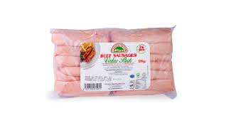 HALAL BEEF SAUSAGE V/PACK 1KG