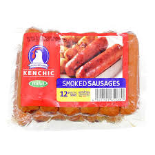 CHICKEN SMOKED SAUSAGE 500GM KENCHIC