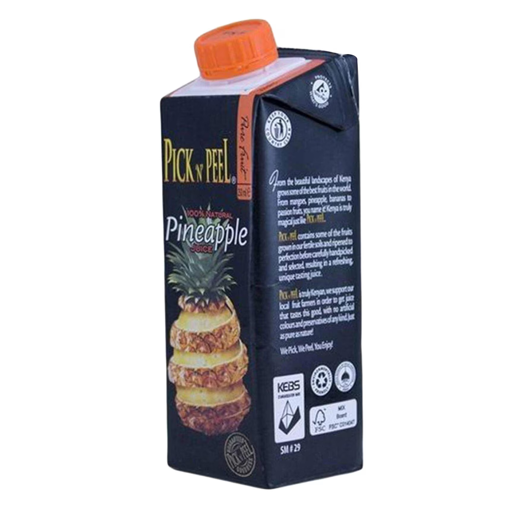 PICK & PEEL PINEAPPLE 250ML