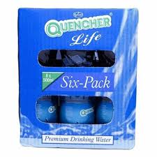 QUENCHER LIFE WATER 500ML SIX PACK