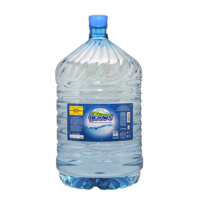 HIGHLANDS MINERAL WATER RETURNABLE  18.9L