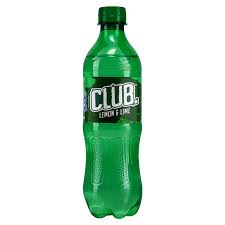 CLUB SODA LEMON & LIME 500ML