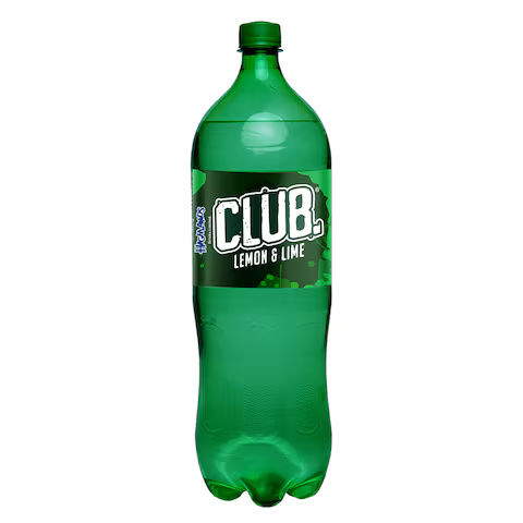 CLUB SODA LEMON & LIME 1.25L