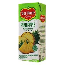 DEL PINEAPPLE JUICE BLEND 250ML TR