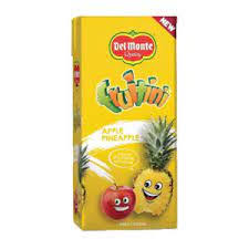 DELMONTE JUICE 250ML FRUITINI APPLE P/APLE TR