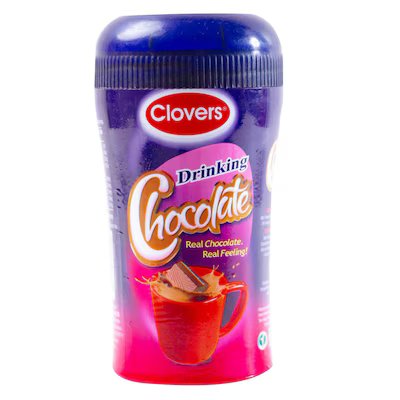 CLOVERS DRINKING CHOCOLATE 100G JAR