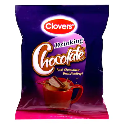 CLOVERS DRINKING CHOCOLATE 50G SAT