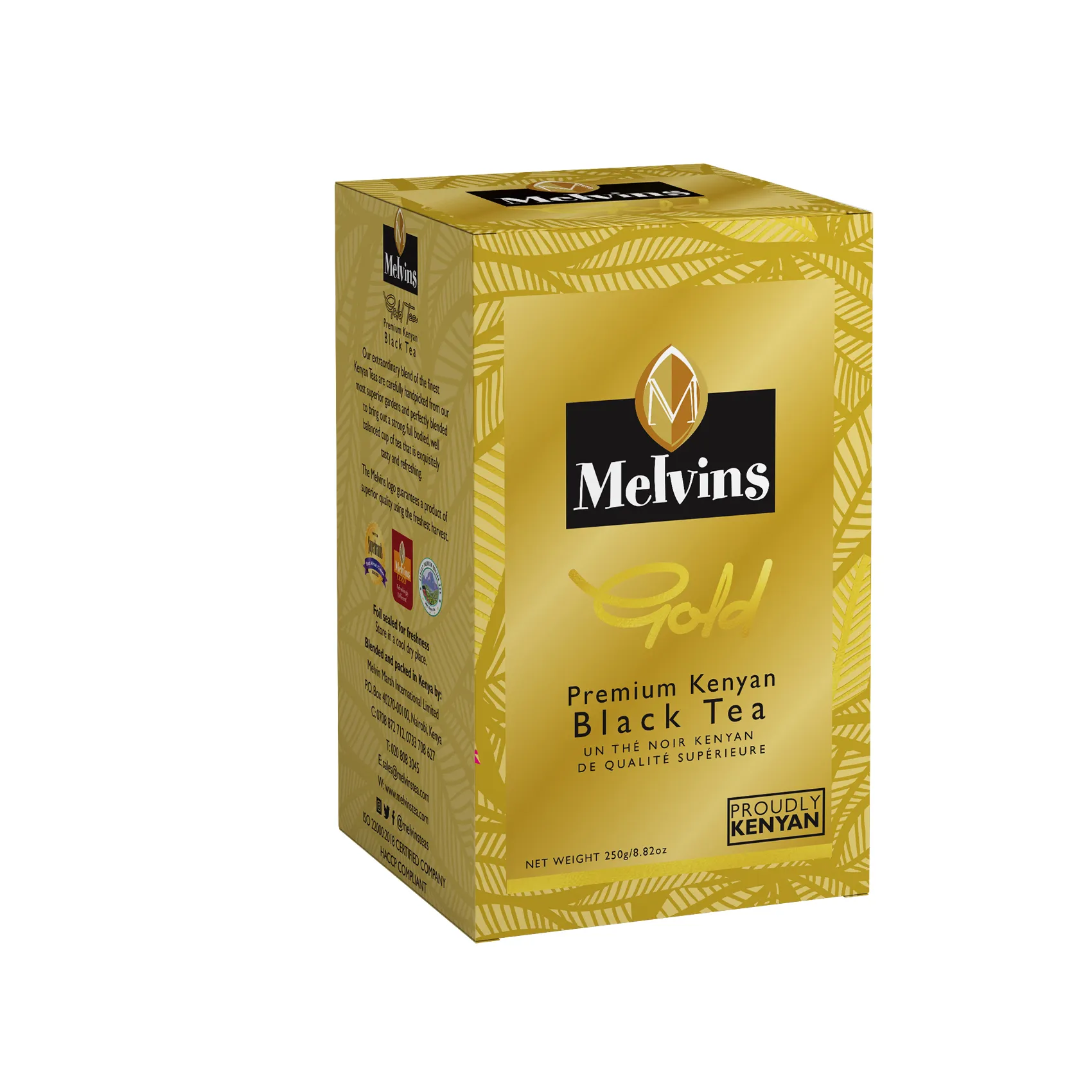 MELVINS GOLD T/BAGS 25S ENV