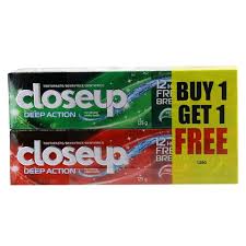 CLOSE UP RED HOT + MENTHOL 125M BANDED