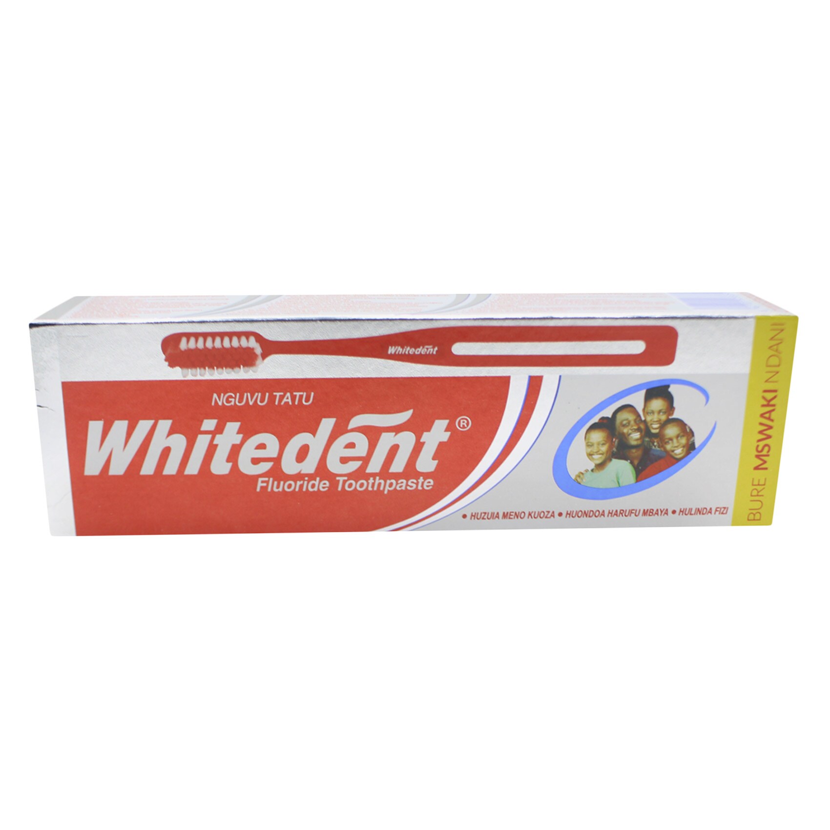 WHITEDENT TRIPLE ACTION T/PASTE 250G+TB