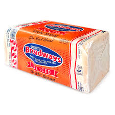 BROADWAYS WHITE BREAD 400G