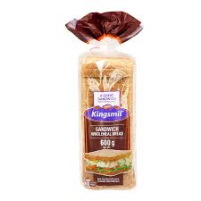 KINGSMIL SLICED SANDWICH BROWN BREAD 600G