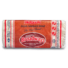 BROADWAYS SANDWICH BROWN BREAD 600G
