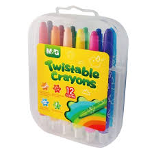 M&G TWISTABLE CRAYON 12S PP-BOX 4332