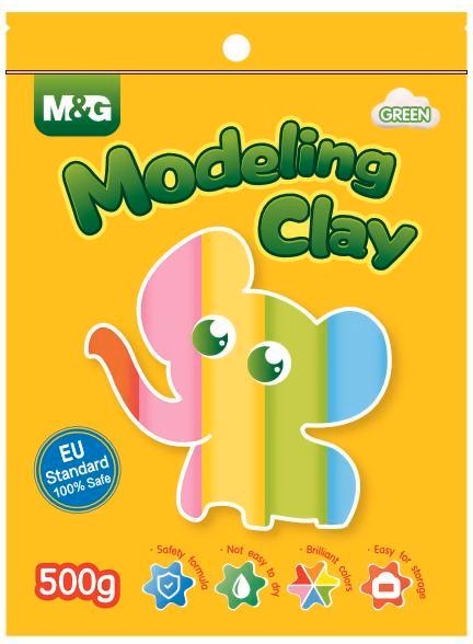 M&G MODELLING CLAY 500G 1-COLOR 04475